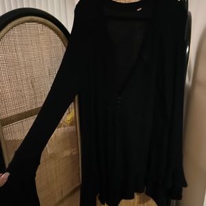 Free people bell sleeve dress